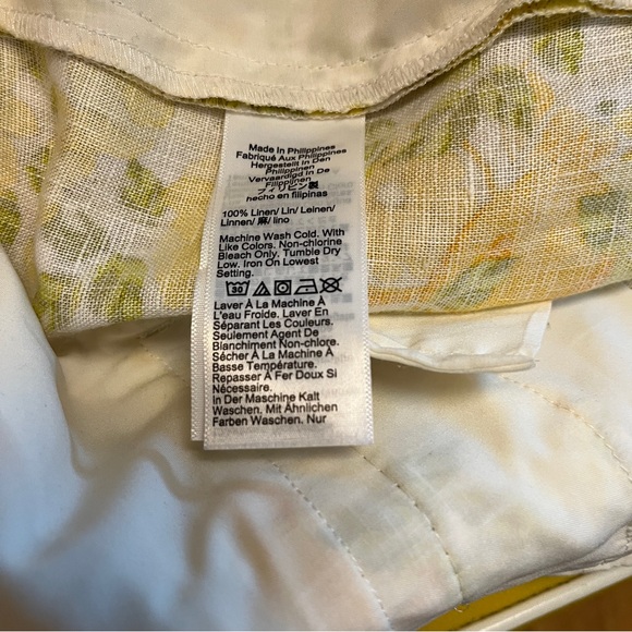 Sz. 18 J. Crew Linen Crop Pants - Picture 6 of 8